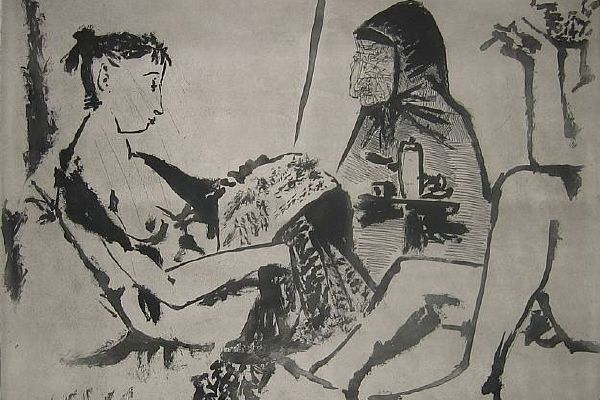 Les femmes d'Alger (Delacroix) XIV