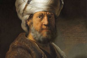 Man in Oriental Clothing 