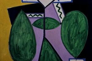 Femme au chapeau vert