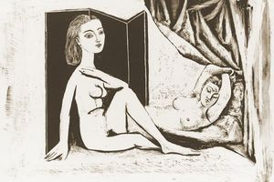Les deux femmes nues III (1945)