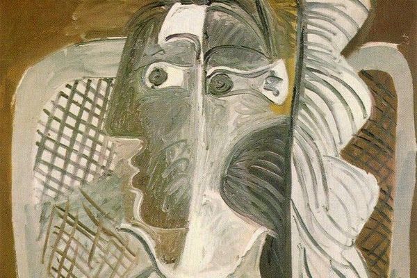 Femme au grand chapeau