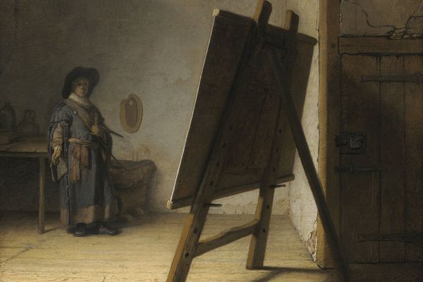 The Artist In His Studio 