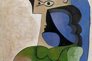 Femme  la toilette