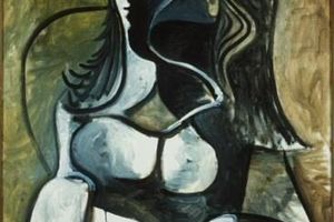 Femme assise dans un fauteuil II