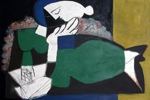 Franise assise dans un fauteuil