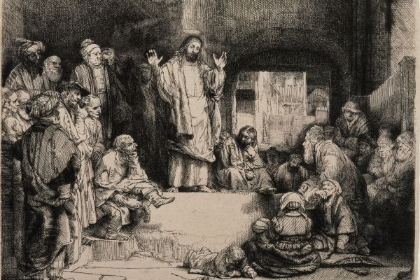 Christ Preaching（ 'La Petite Tombe' ）
