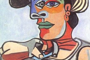 L'artiste devant sa toile