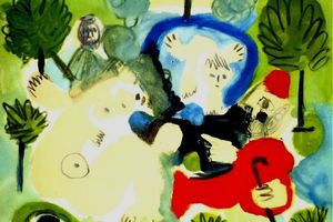Le denuer sur l'herbe (Manet) 3