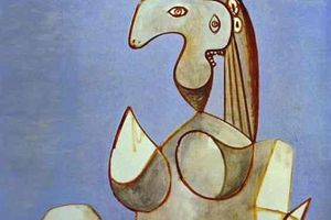 Femme assise 1