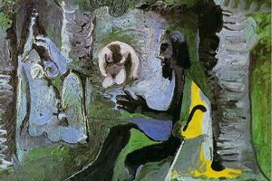 Le deuner sur l'herbe (Manet) 7