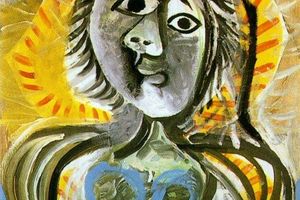 Femme assise et gentilhomme