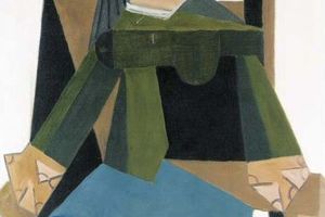 Femme assise dans un fauteuil 2