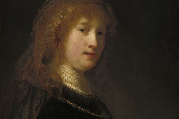 Saskia van Uylenburgh,the Wife of the Artist 
