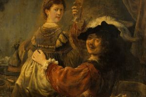 Rembrandt and Saskia in the Scene of the Prodigal Son