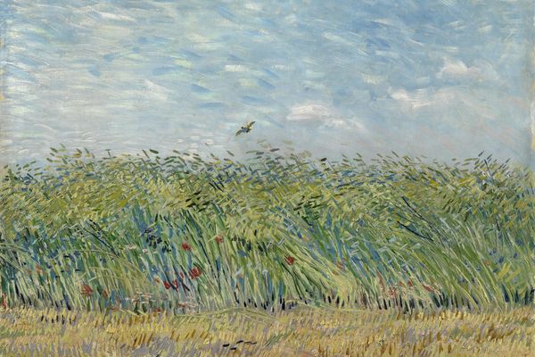 Wheat Field with a Lark