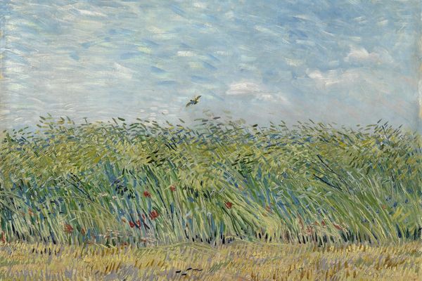 Wheat Field with a Lark