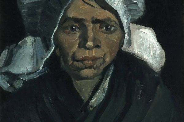 Head of a Peasant Woman with White Cap