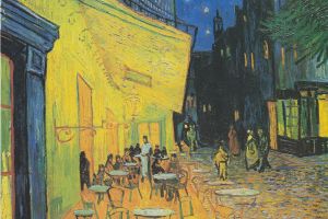 Cafe Terrace in Arles at Night 1