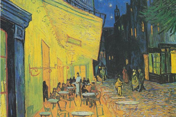 Cafe Terrace in Arles at Night 1