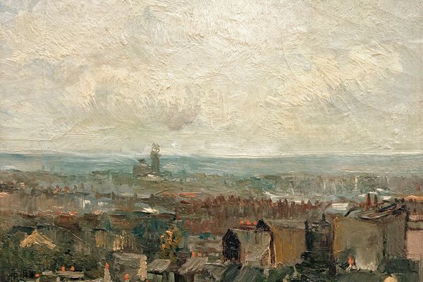 View of Paris from Montmartre