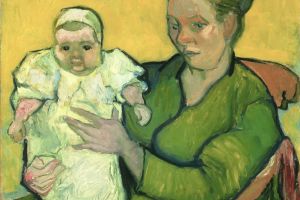 Portrait of Madame Augustine Roulin and Baby Marcelle