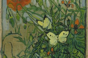 Butterflies and poppies (April 1890 - May 1890)