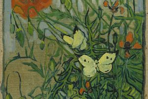 Butterflies and poppies (April 1890 - May 1890)