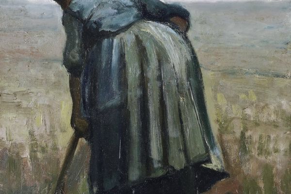 Peasant Woman Digging