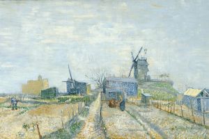Montmartre windmills and allotments (March 1887 - April 1887)