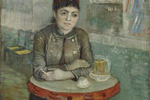 In the café Agostina Segatori in Le Tambourin (January 1887 - March 1887)
