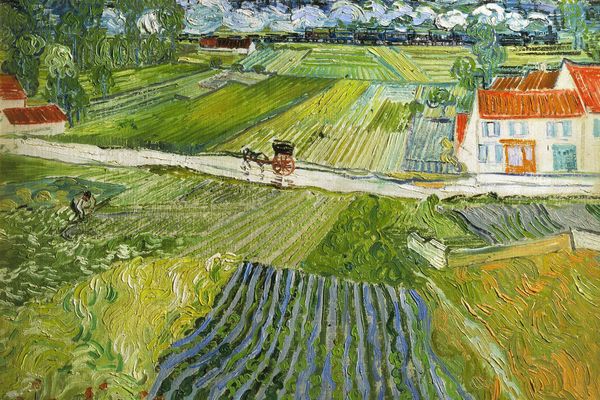 Landscape at Auvers after Rain