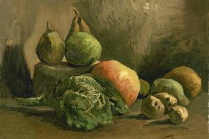 Still-Life with Vegetables and Fruit