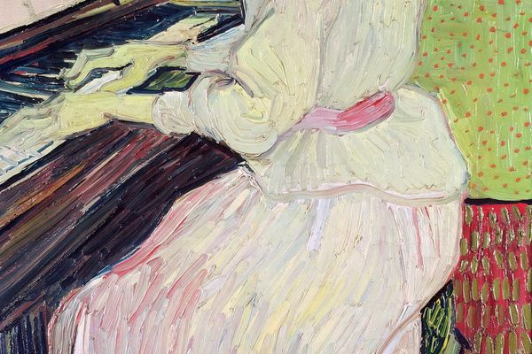 Marguerite Gachet at the Piano