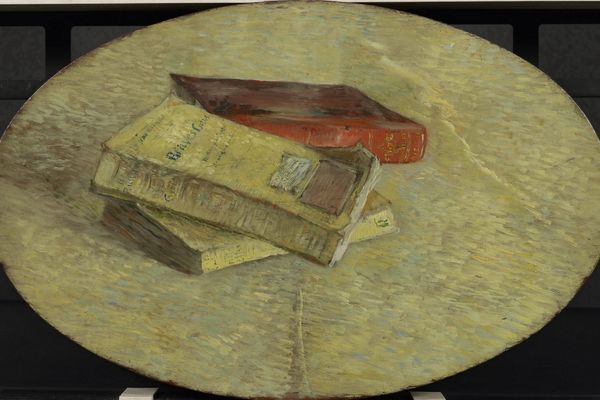 Still Life with Three Books