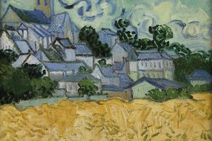View of Auvers with Church