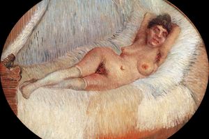 Nude Woman on a Bed