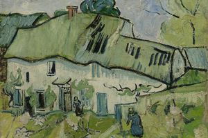 Farmhouse with Two Figures