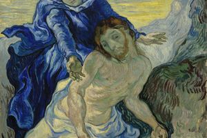 Pieta after Delacroix