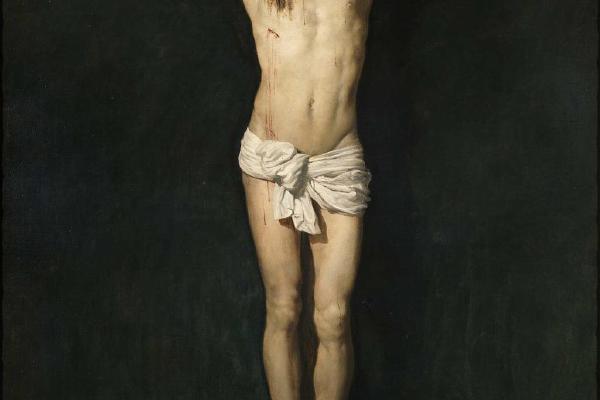 钉在十字架上的耶稣