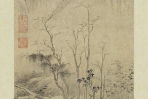 山水图(古木流泉)