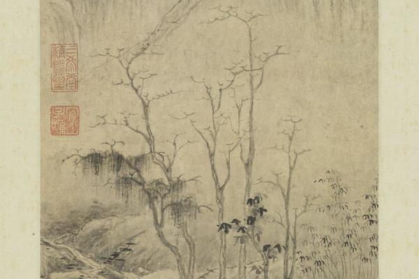 山水图(古木流泉)