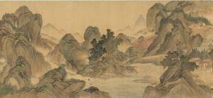 湖山春暖图