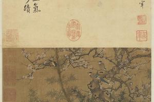 翎毛花卉轴