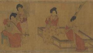调婴图