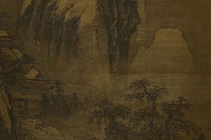 雪峰古寺图