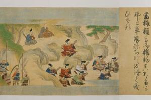 室町时代 清水寺缘起画卷(中)
