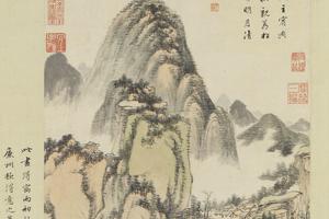 仿黄公望山水图