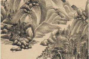 仿古山水册二