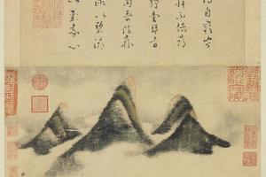 春山瑞松图