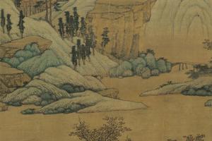 青山红树图
